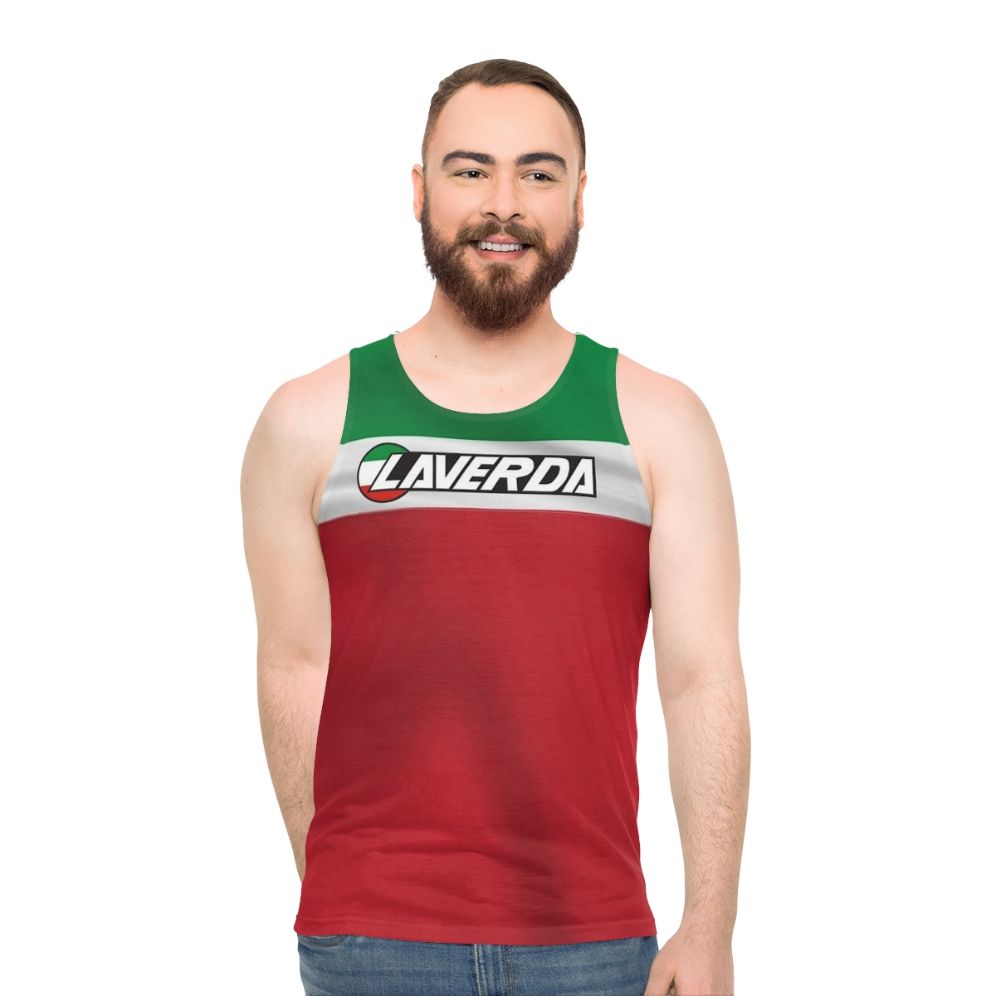 Laverda Logo Italian Motorcycle Unisex Tank Top