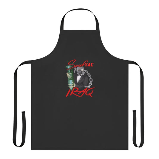 Lavish D-inspired apron featuring urban design and Sacramento-themed graphics
