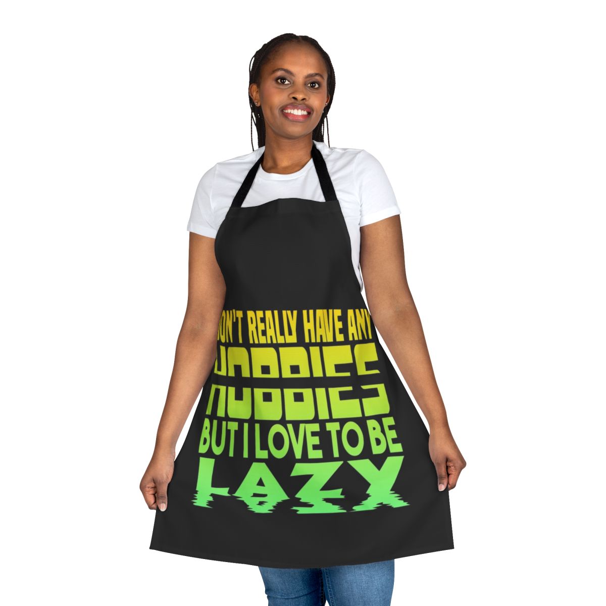 Funny "I Have No Hobbies" Apron for Lazy People