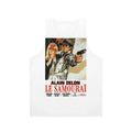 Unisex "Le Samourai" tank top featuring Alain Delon from the classic French film