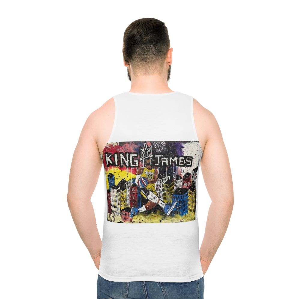 Lebron James Lakers Unisex Basketball Tank Top