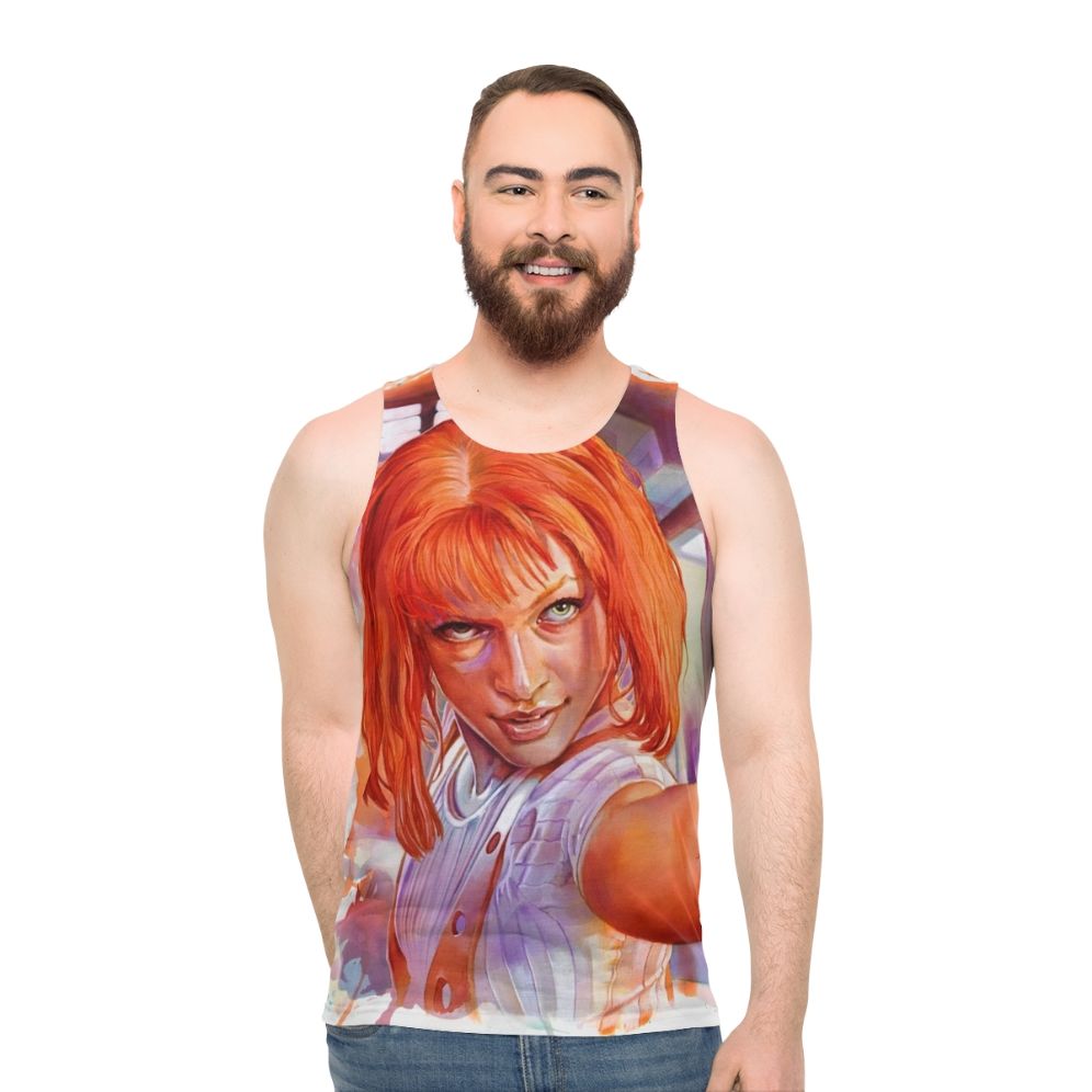 Leeloo The Fifth Element Unisex Tank Top