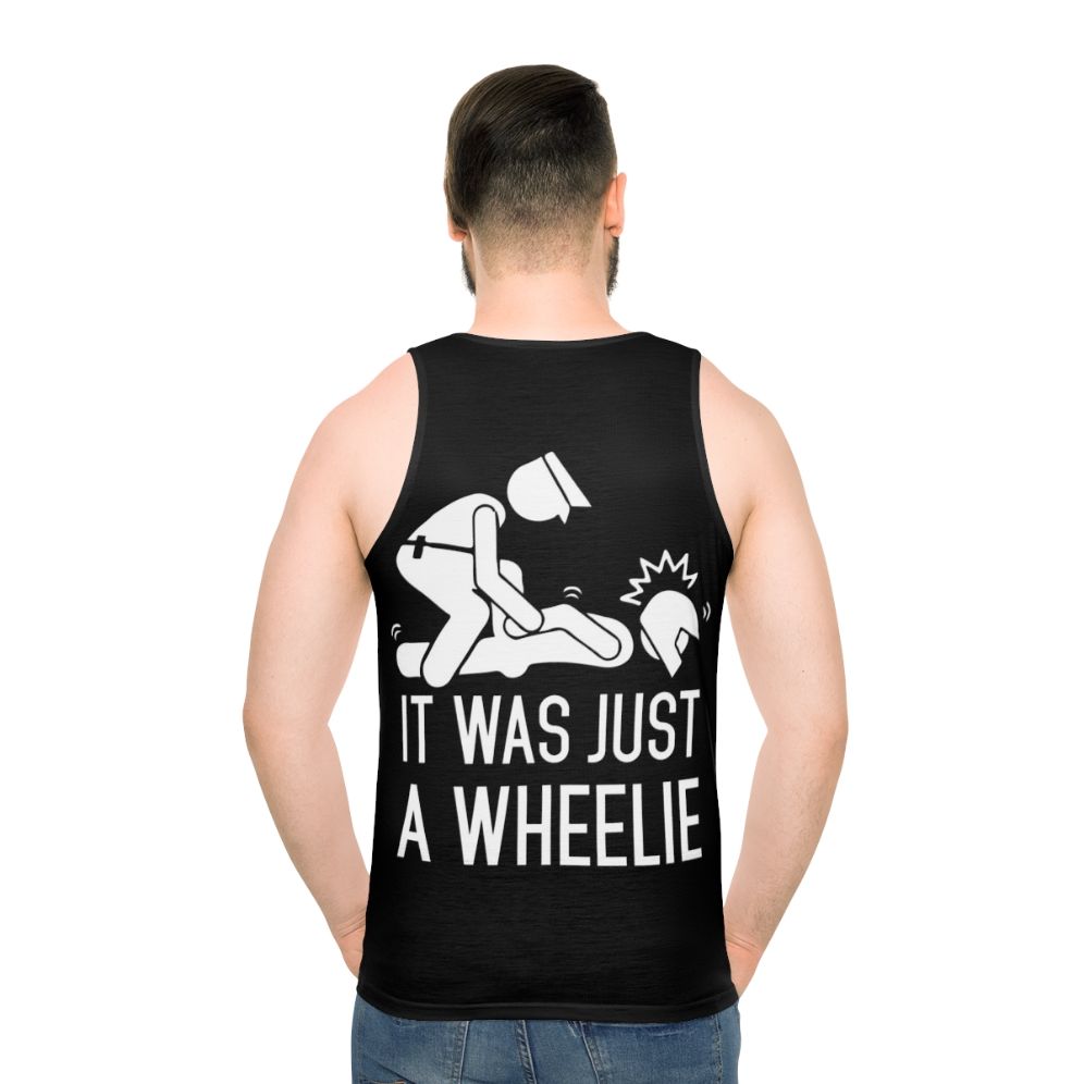 Legalize Wheelies Unisex Motorcycle Tank Top