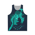 Legend Song Unisex Gaming Tank Top featuring Zelda Triforce design