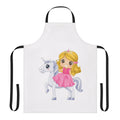 Legendary Animals Fantasy Apron featuring lightning dragon, unicorn, and falcon designs
