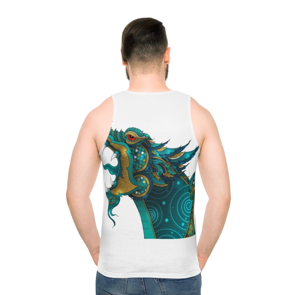 Legendary Big Horn Unisex Tank Top featuring mythical creatures