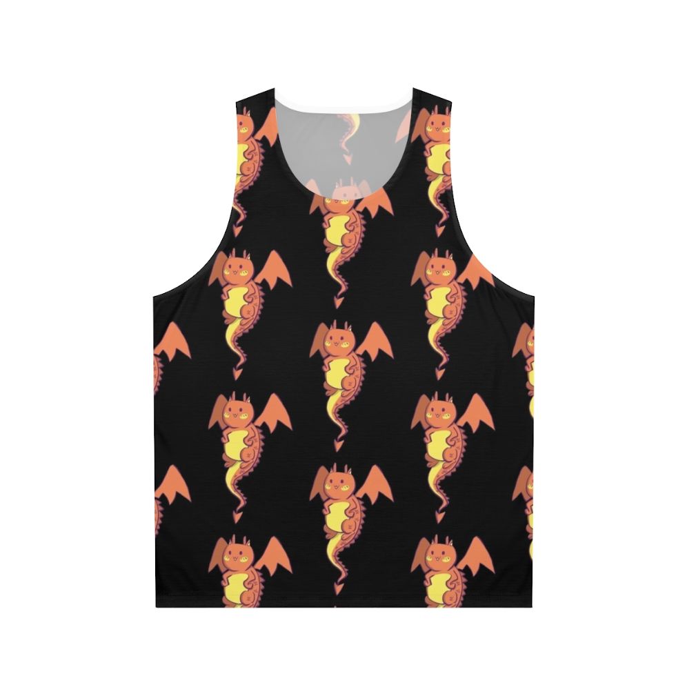Legendary Cat Dragon Fantasy Unisex Tank Top