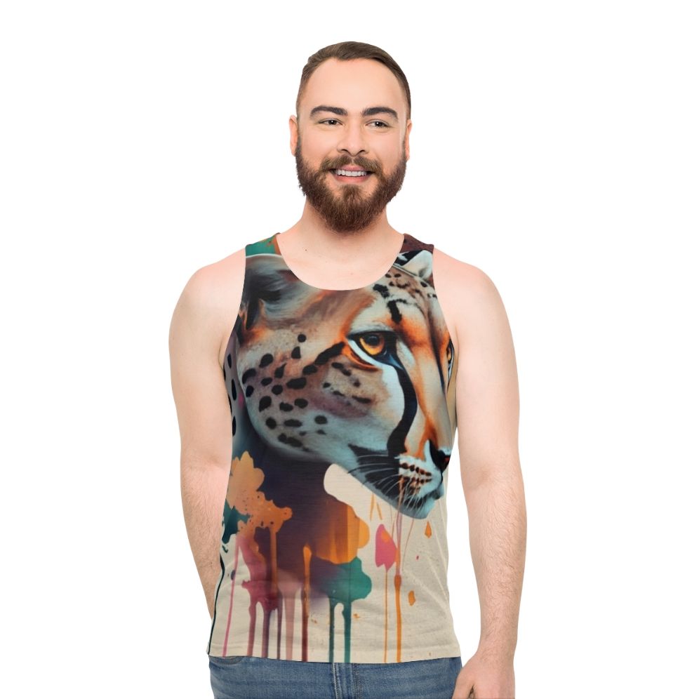 Legendary Cheetah Unisex Animal Print Tank Top
