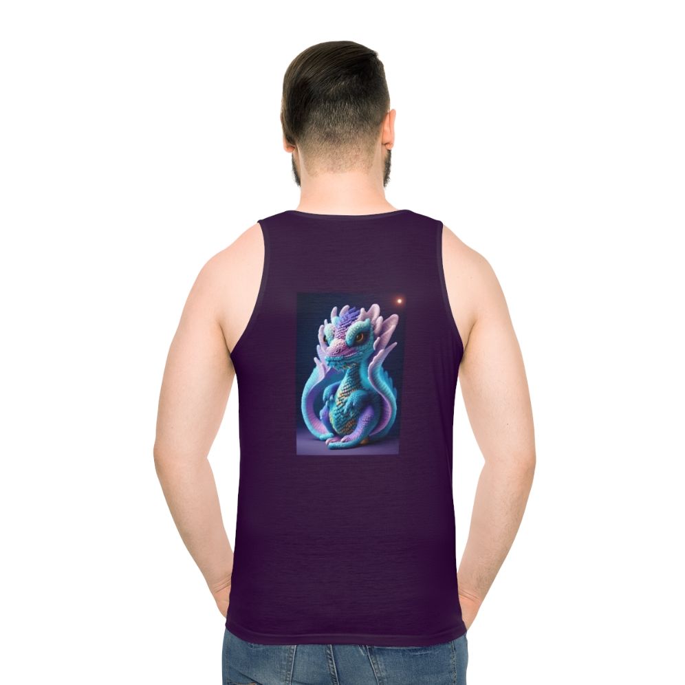 Unisex tank top featuring a detailed legendary creature design