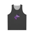 Legendary elephant tank top with colorful abstract and mandala design