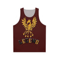 Legendary golden phoenix tank top