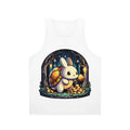 Legendary golden turtle rabbit fantasy animal graphic on unisex tank top