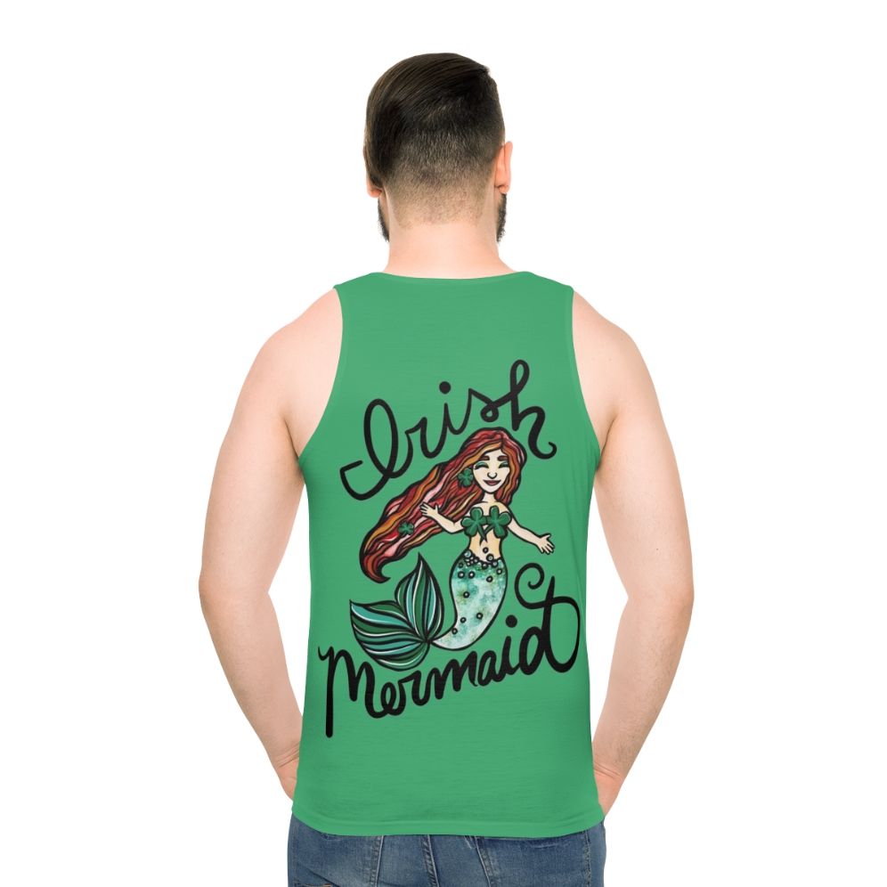 Legendary Irish mermaid unisex tank top