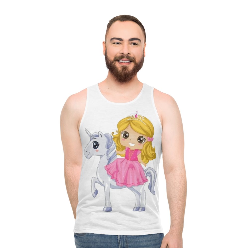 Legendary Mystic Dragon and Fantasy Animals Unisex Tank Top