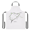 Nürburgring-inspired apron with classic racing design