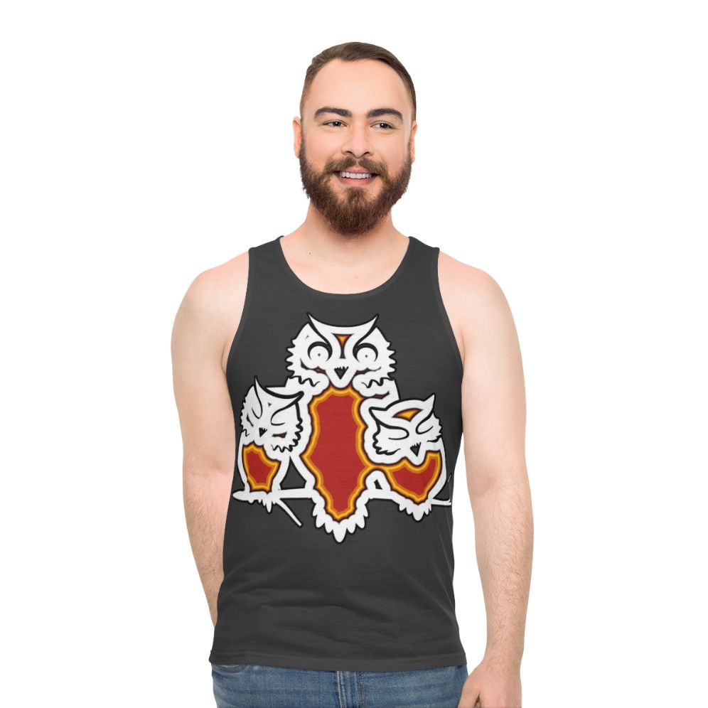 Owls Legendary Animals Unisex Tank Top