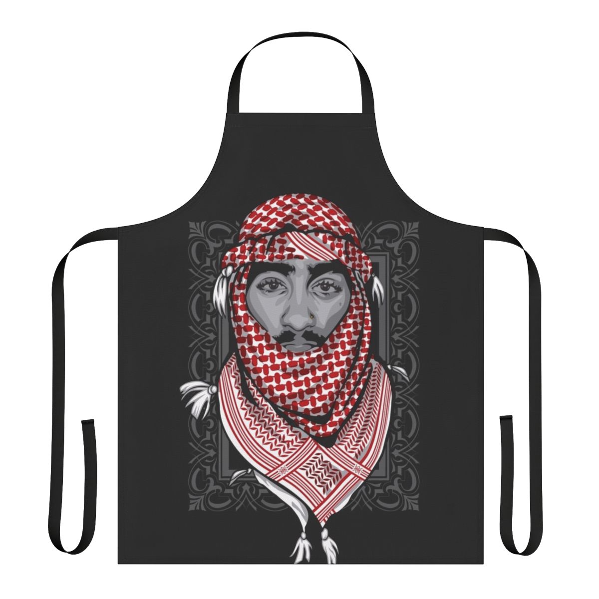 Legends Never Die Apron featuring iconic 90s rapper Tupac Shakur