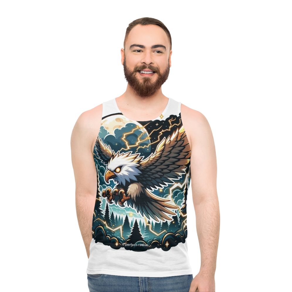 Legendary Thunder Eagle Unisex Fantasy Tank Top
