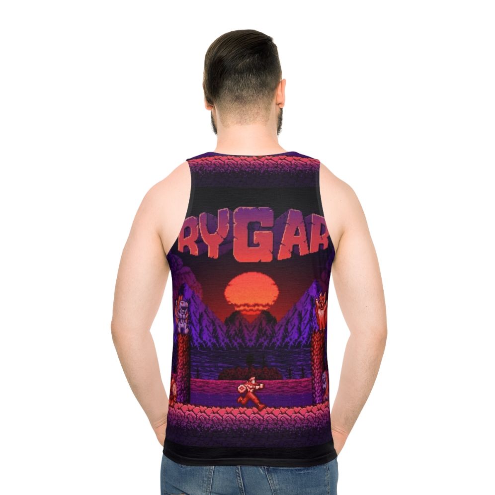 Legendary Warrior Retro Gaming Pixel Art Tank Top