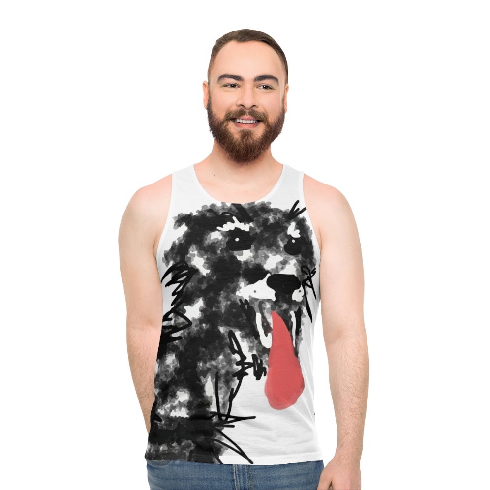 Legs and Lungs Vol 6 Unisex Large Print Tank Top featuring sighthounds