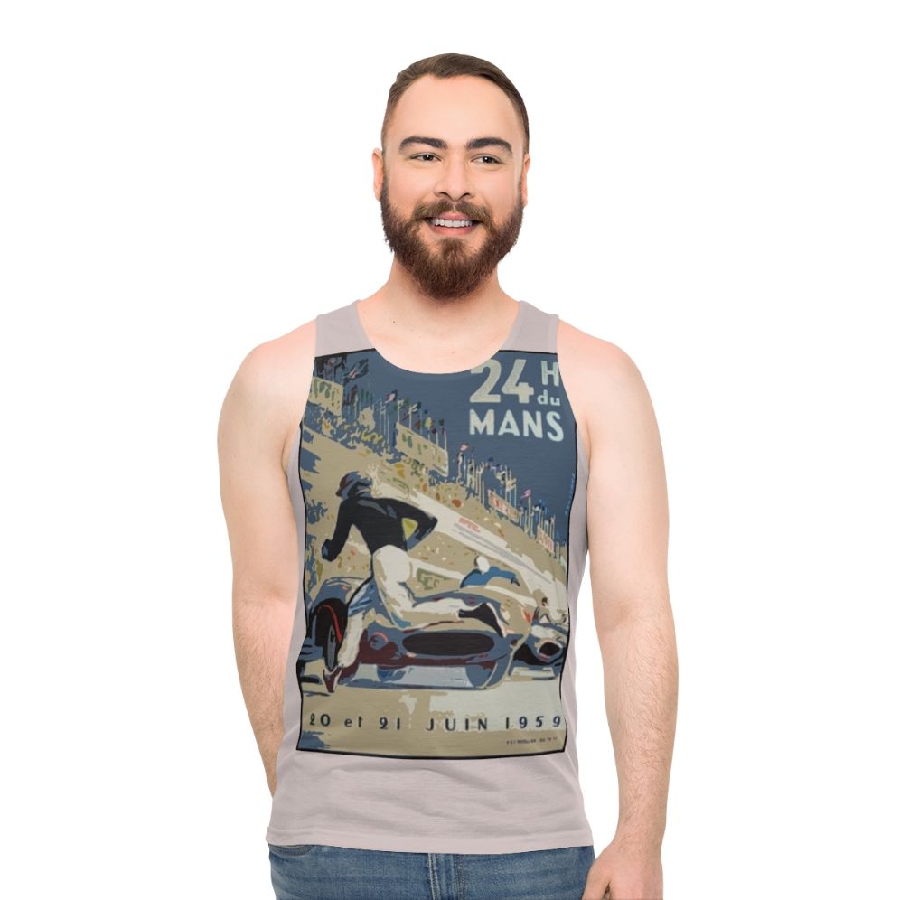 Lemans 24 Hour Vintage Racing Unisex Tank Top
