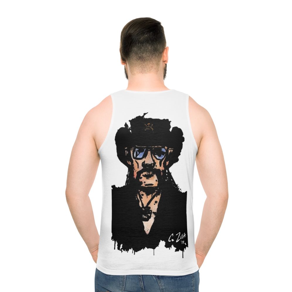 Lemmy Kilminster Motorhead Iconic Musician Portrait Unisex Tank Top