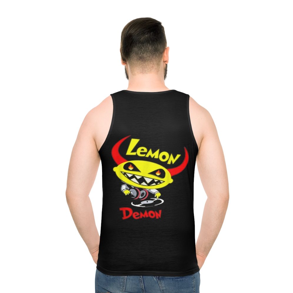 Lemon Demon DJ Unisex Electronic Music Graphic Tank Top