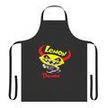 Lemon Demon inspired DJ apron with a graphic design