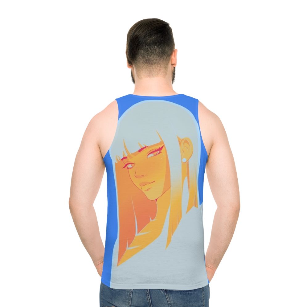 Lemon unisex graphic tank top