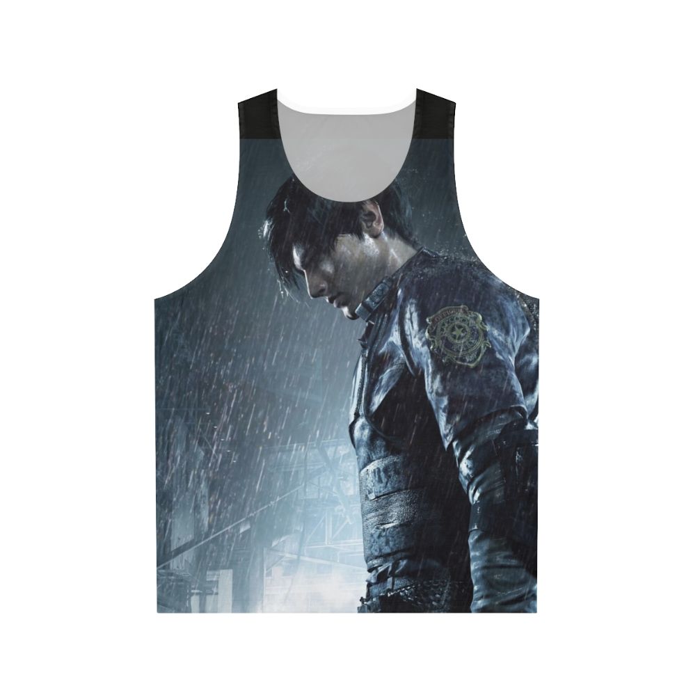 Leon S Kennedy Unisex Resident Evil Survival Horror Tank Top