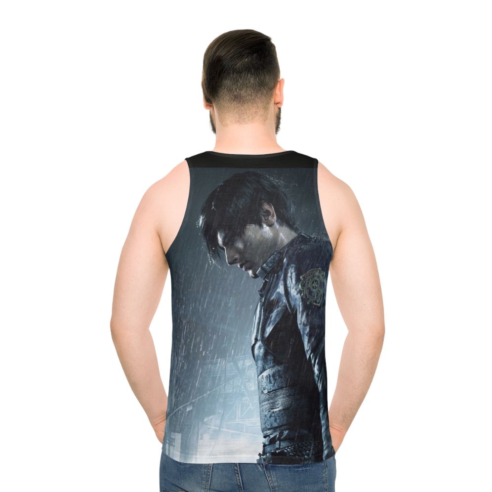 Leon S Kennedy Unisex Resident Evil Survival Horror Tank Top