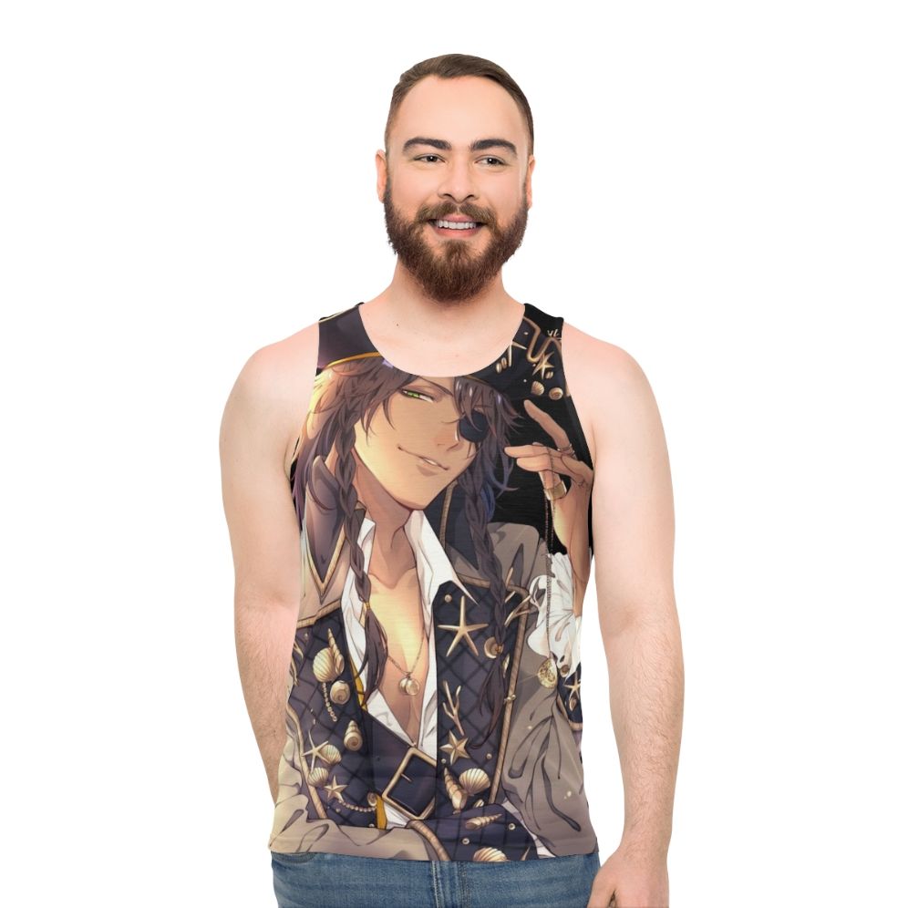 Leona Kingscholar Twisted Wonderland Anime Tank Top