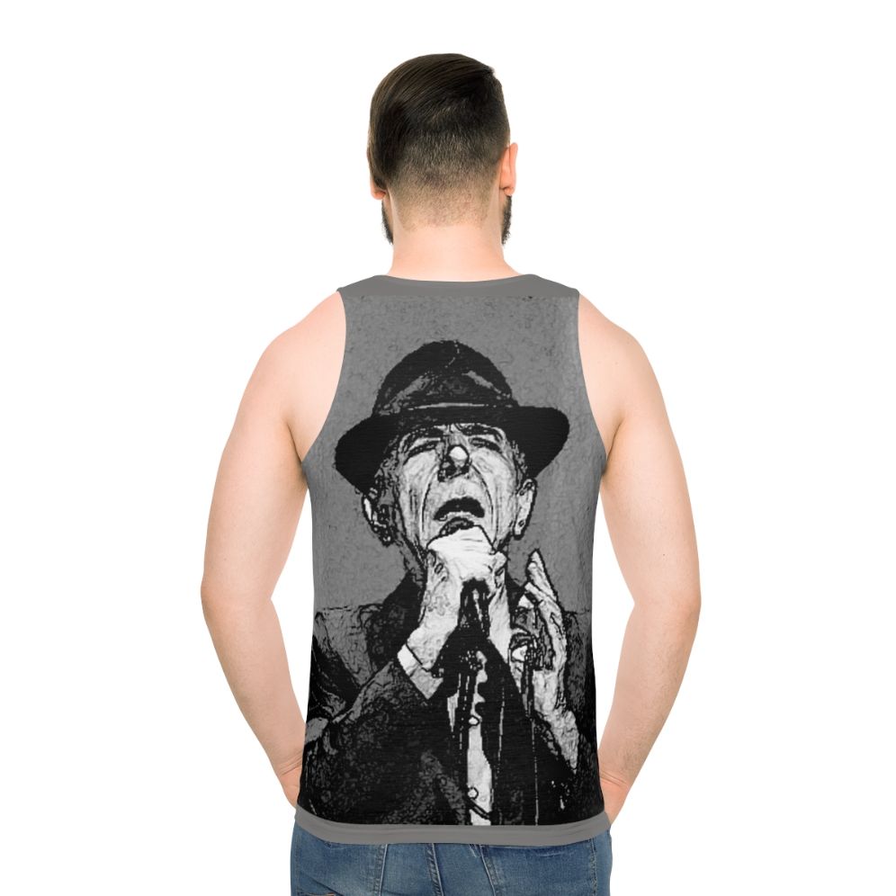 Leonard Cohen Unisex Tank Top