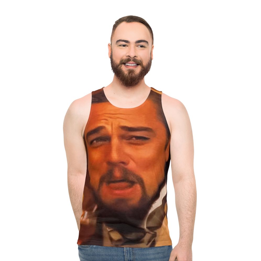 Funny Leonardo DiCaprio Meme Unisex Tank Top
