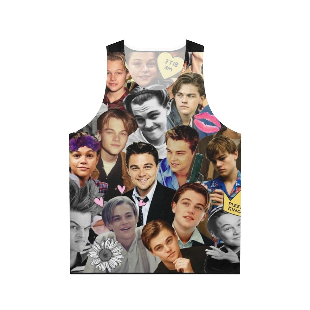Leonardo DiCaprio movie fan art graphic tank top