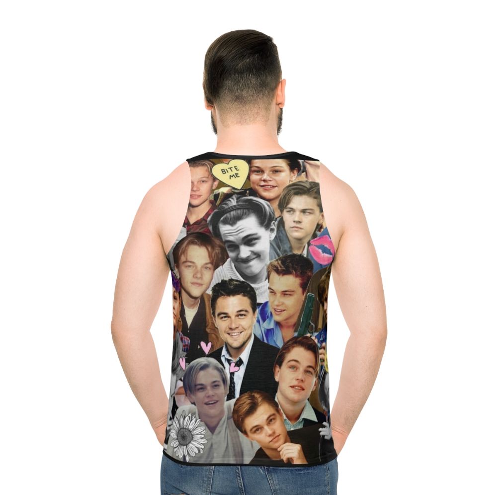 Leonardo DiCaprio movie fan art graphic tank top