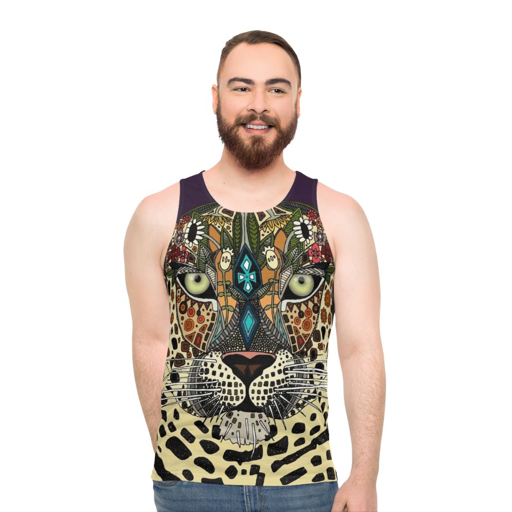 Leopard Queen Unisex Tank Top