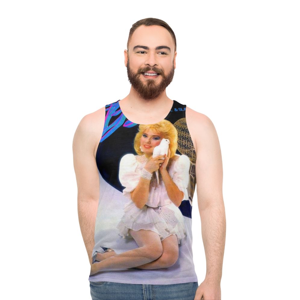 Lepa Brena Unisex Tank Top featuring Yugoslav music album cover