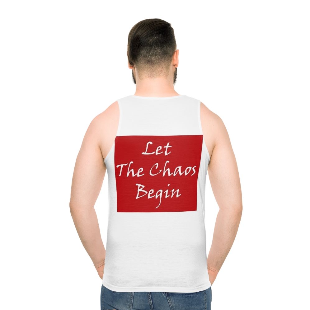 Unisex "Let The Chaos Begin" Money Heist Tank Top