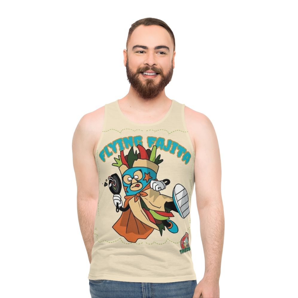 Lethal Chicken Games Tortilla Takedown Unisex Tank Top