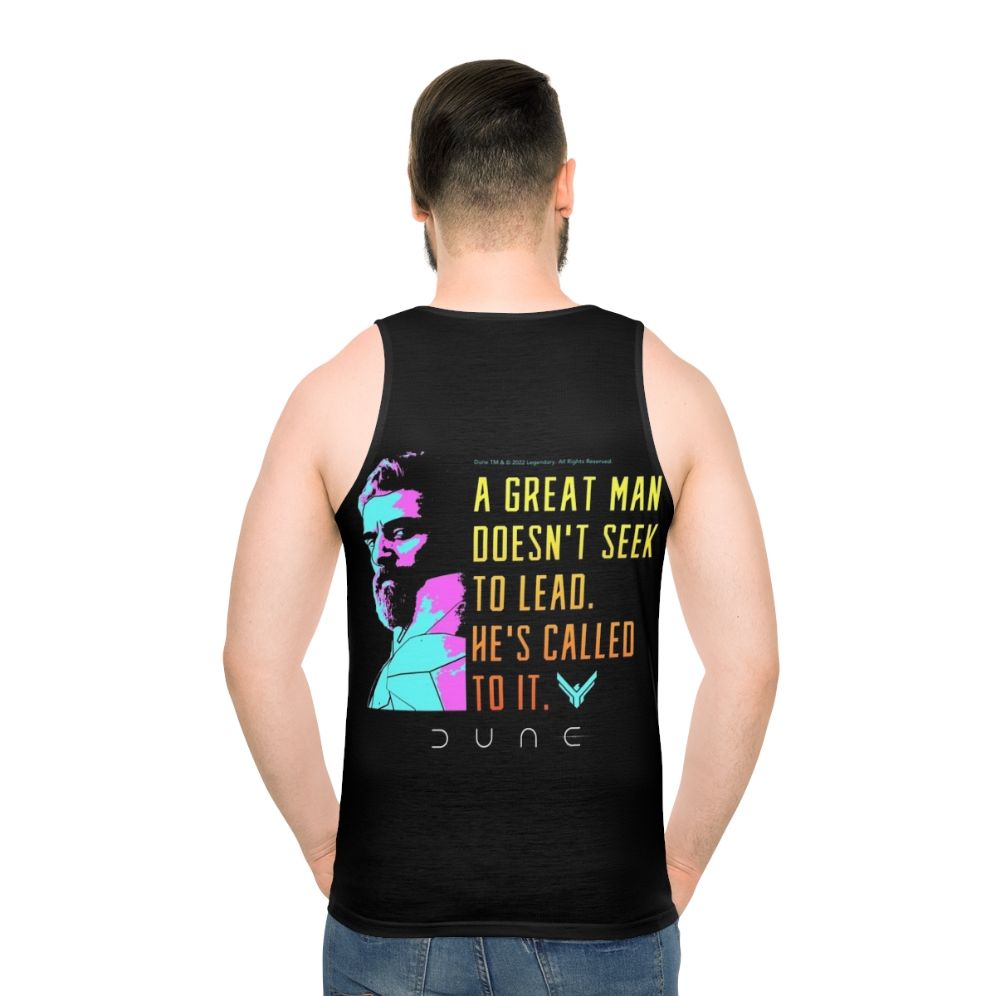 Leto Atreides Dune Movie Leadership Quote Unisex Tank Top