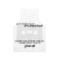 "Let's Keep In Touch" Unisex Band Graphic Tank Top