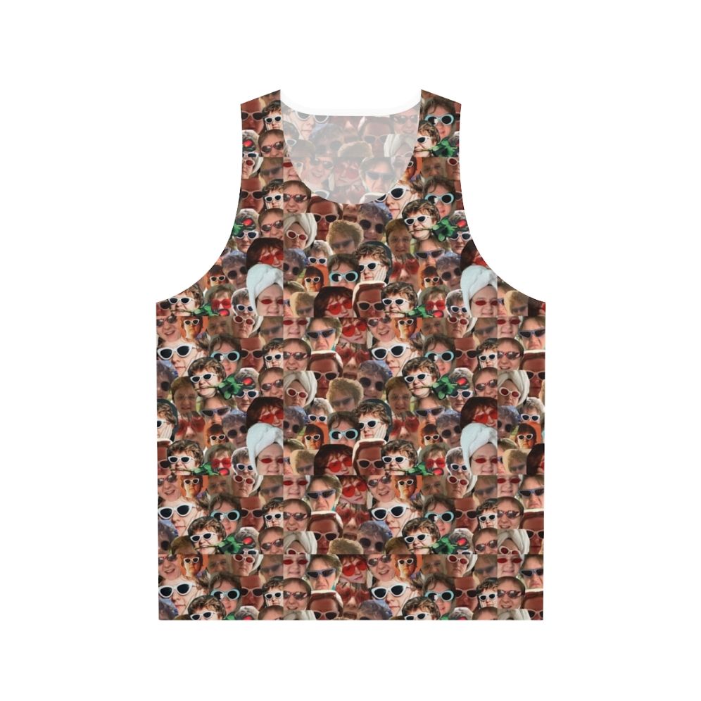 Lewis Capaldi photographic collage graphic tank top