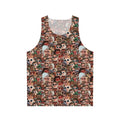 Lewis Capaldi photographic collage graphic tank top