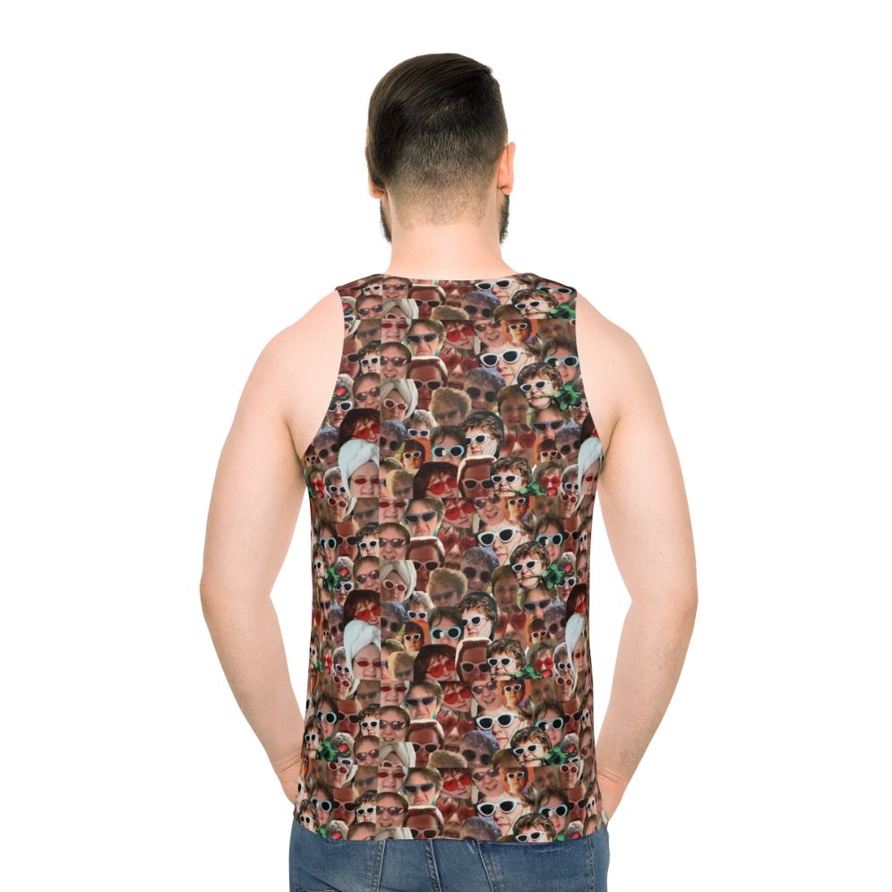 Lewis Capaldi photographic collage graphic tank top