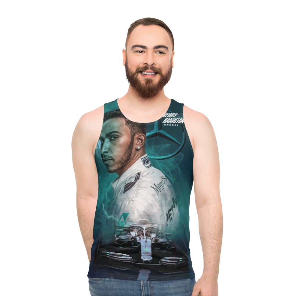 Lewis Hamilton Formula 1 World Champion Unisex Tank Top