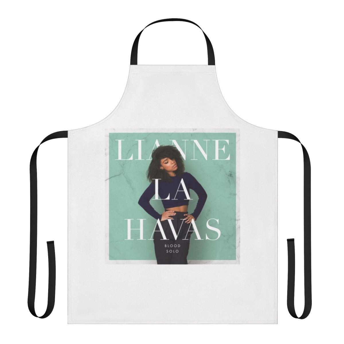 Lianne La Havas-inspired apron for music enthusiasts and fans