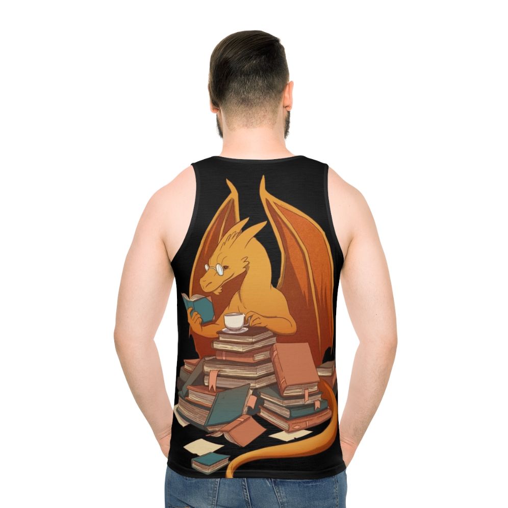 Librarian's Fantasy Dragon Horde Unisex Tank Top