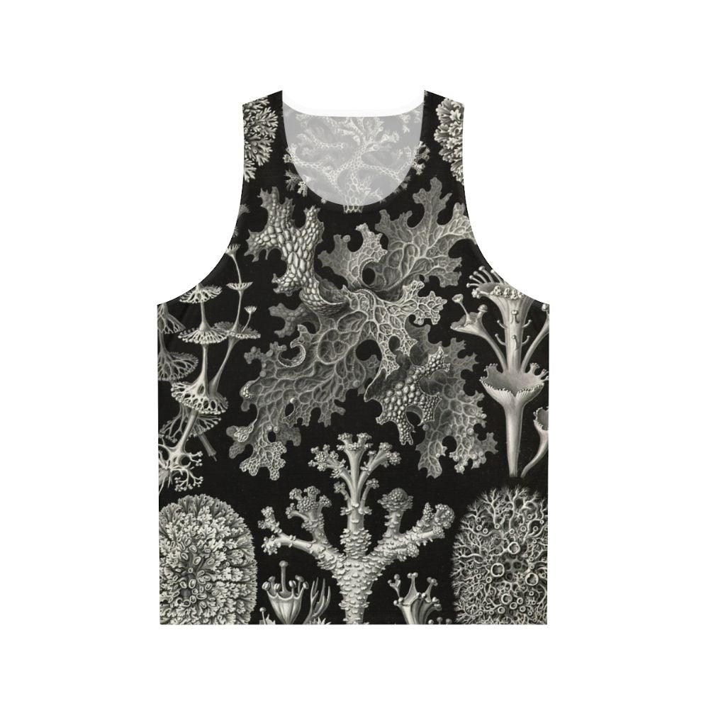 Lichenes Ernst Haeckel Unisex Tank Top featuring botanical art