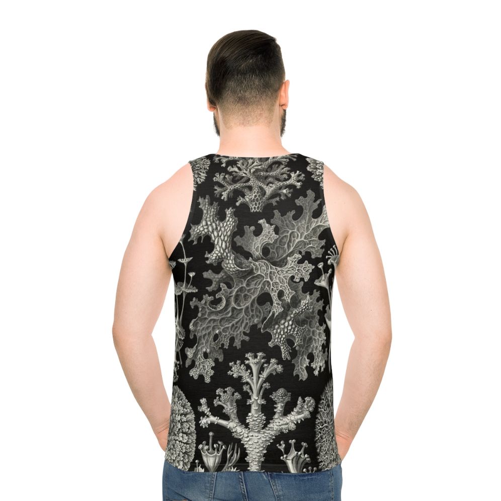Lichenes Ernst Haeckel Unisex Tank Top featuring botanical art